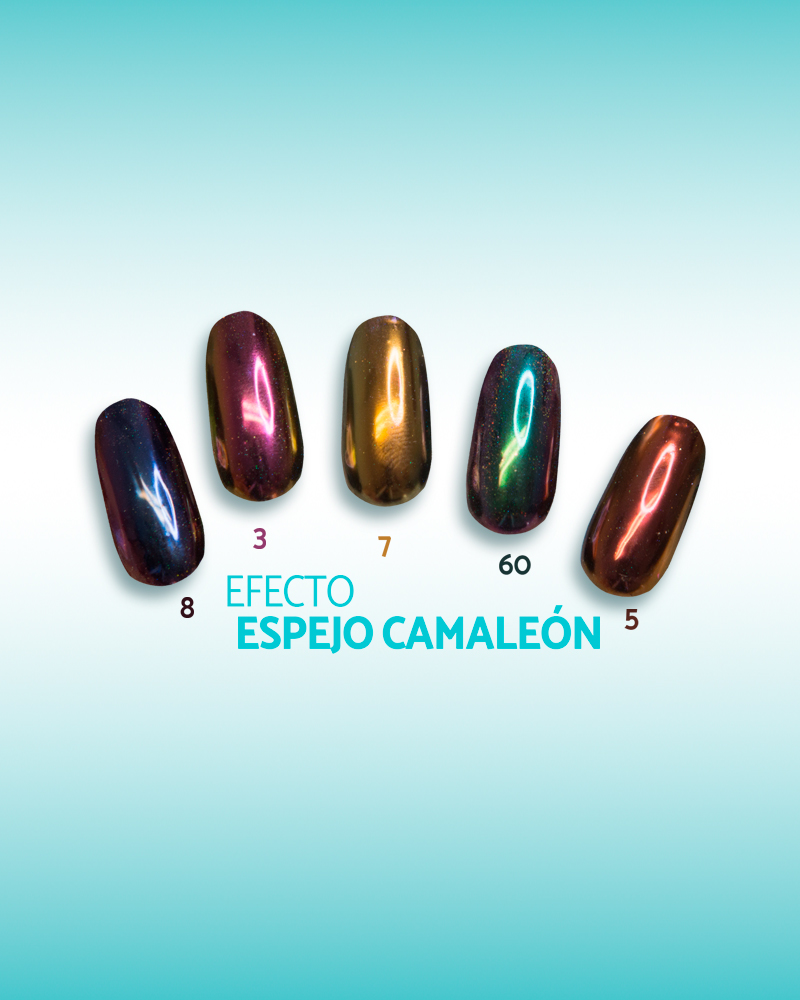 EFECTO ESPEJO CAMALEON – Mizza Professional Nails